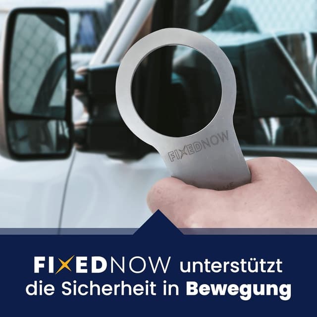 Detalle 2 de FIXEDNOW FixedNow AdBlue chiusura fusibile in acciaio inox (tappo antifurto) per Fiat Ducato, Peugeot Boxer e Citroën Jumper