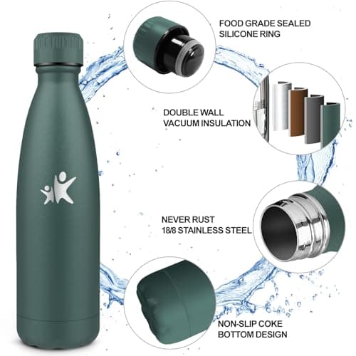 Thumbnail 4 de Grsta Botella Agua Acero Inoxidable 500 ml térmica para escuela