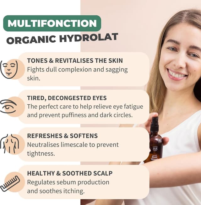 Thumbnail 2 de BIONOBLE Organic Rose Water Spray 100ml