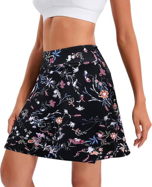 Detalle de Oyamiki Women’s Active Lightweight Skort for Tennis, Running, and Golf