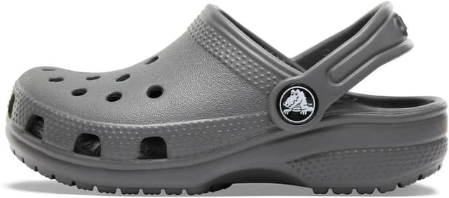 Detalle de Crocs Classic Clog T enfant unisexe en Slate Grey (27/28 EU) : sabots faciles à enfiler