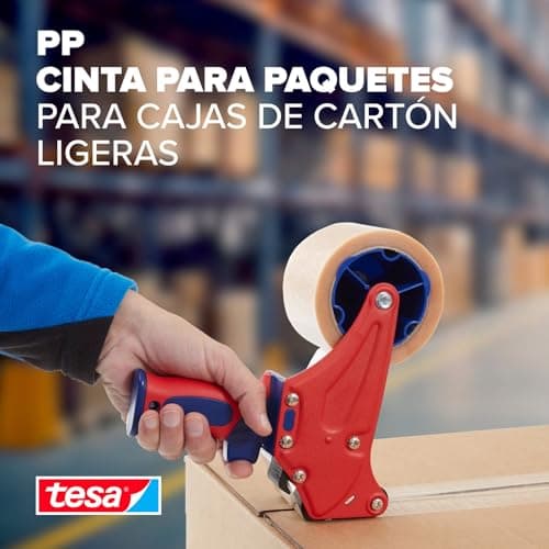 Detalle 2 de tesa tesapack 66 m cinta adhesiva para embalaje