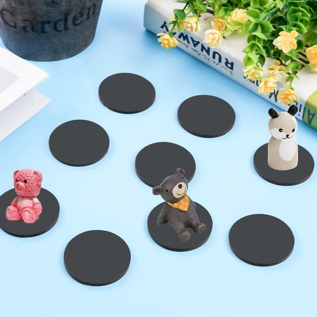 Detalle de Aolso basi rotonde in plastica 50 mm (confezione da 20 pezzi) per miniature, modellismo e scenari di guerra