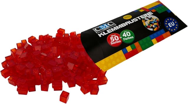 Thumbnail 6 de CMC imports 200 Klemmbausteine 1x1 Purpur