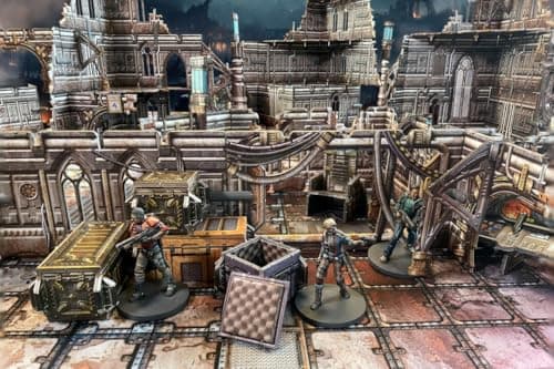 Thumbnail 3 de Battle Systems Terreno Espacial Modular 3D 28 mm ⚔