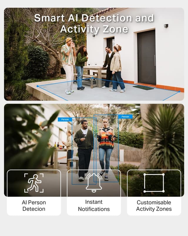 Thumbnail 5 de Tapo TC82 2K battery security camera — 180‑day life