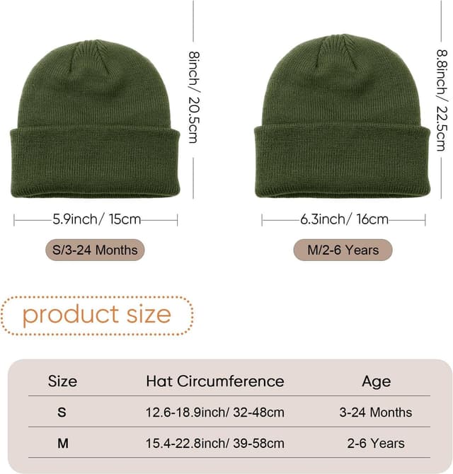 Thumbnail 6 de DRESHOW Toddler Beanie for 3–6 Years