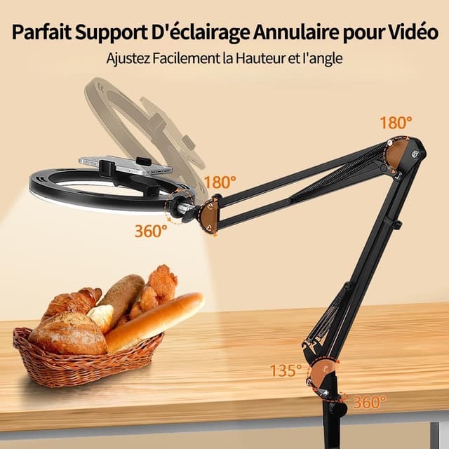 Thumbnail 3 de yAyusi 10" Aro de Luz con Tripode