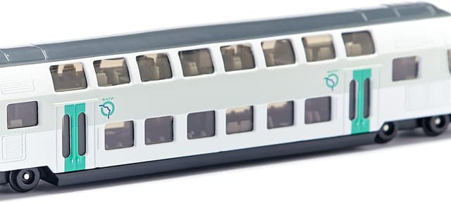 Detalle 2 de Siku 1791001 Treno a due piani RATP Francia in scala 1:87, turquese/bianco