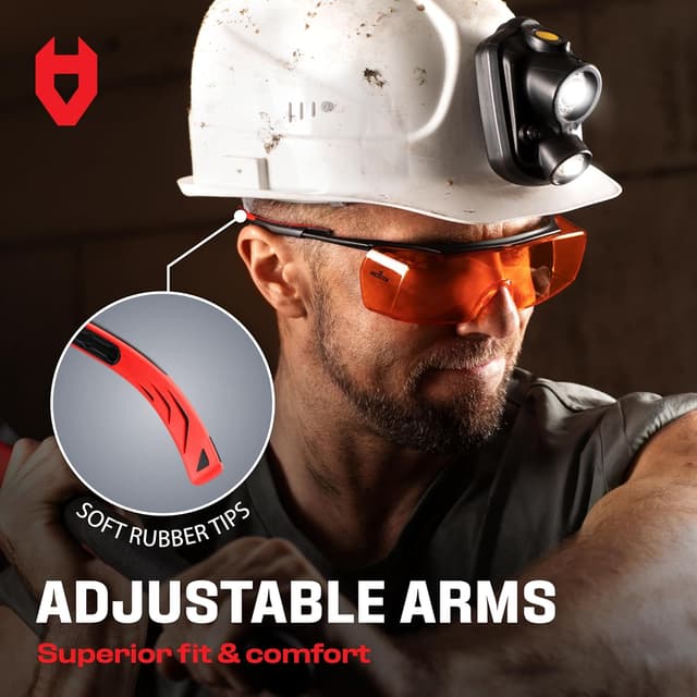 Thumbnail 4 de NoCry Blaulicht-Filter Schutzbrille 100% UV-Schutz