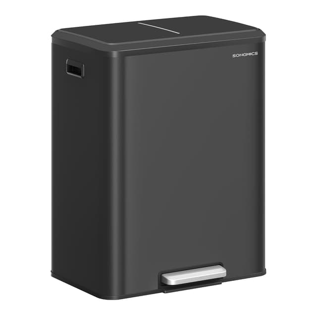 Imagen de SONGMICS Mülleimer Küche 2x30 L Breiter Pedal en OfertitasTOP