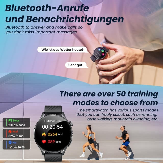 Thumbnail 4 de Smartwatch Uomo 1,56" AMOLED con ECG e cardiofrequenzimetro