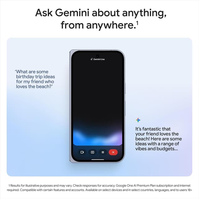 Thumbnail 6 de Google Pixel 10 Pro Fold (Unlocked) with Gemini, Moonstone, 512GB – Foldable Android phone