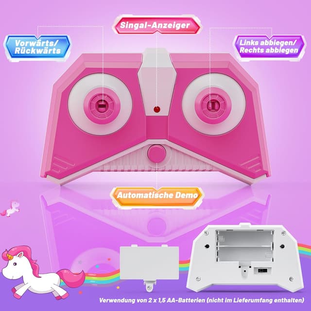 Thumbnail 6 de Jofuni Einhorn Ferngesteuertes Auto 60 Min