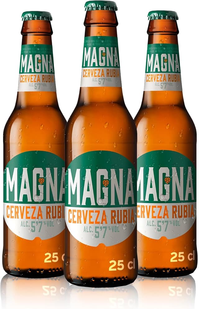 Thumbnail 1 de Magna Cerveza Lager Dorada, 24 Botellas, Sabor Intenso 🍺