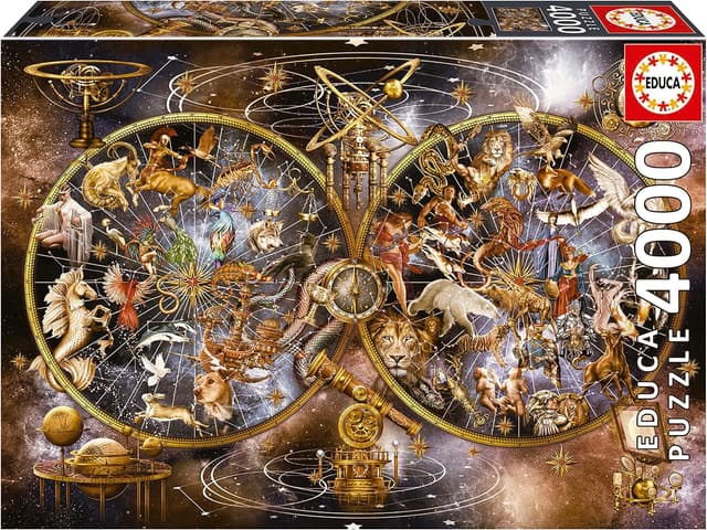 Detalle de Educa Puzzle Constellations 4000 pièces (136 x 96 cm) dès 14 ans