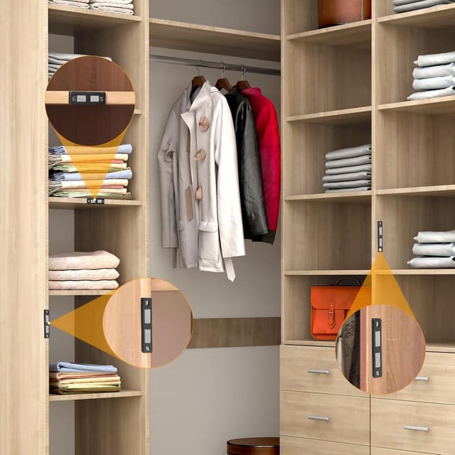 Thumbnail 4 de Romon Iman Puerta Armario Autoadhesivo 8 Pcs