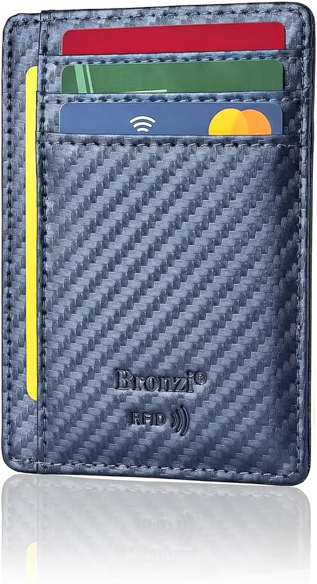 Detalle de Portafoglio Slim Bronzi RFID 13,56 MHz