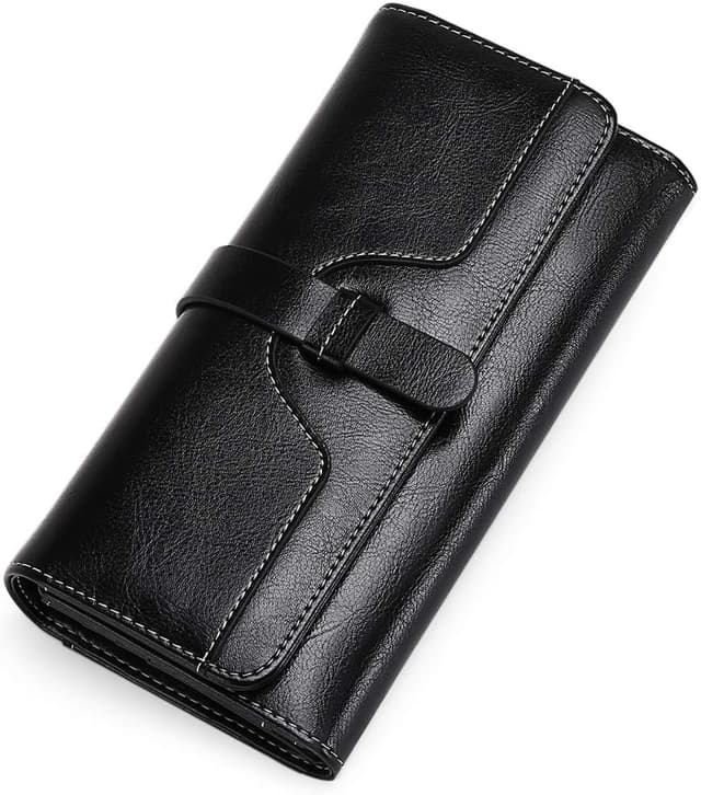 Thumbnail 5 de SENDEFN Portafoglio Donna Grande Blocco RFID 12 scomparti