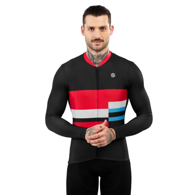 Detalle de Siroko M2 Riemst - Maillot de ciclismo para hombres
