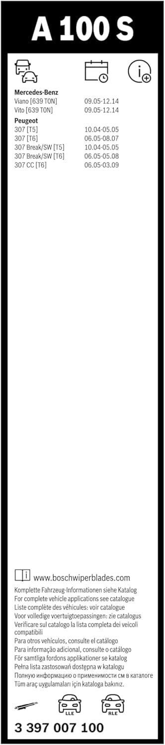 Thumbnail 3 de Bosch Scheibenwischer Aerotwin A100S 700/650 mm đ