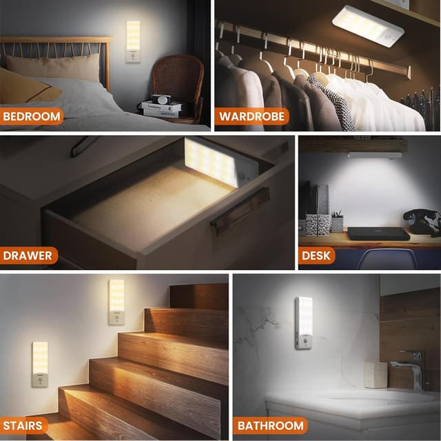 Thumbnail 5 de TNMOO Luz Armario Sensor Movimiento 48LED