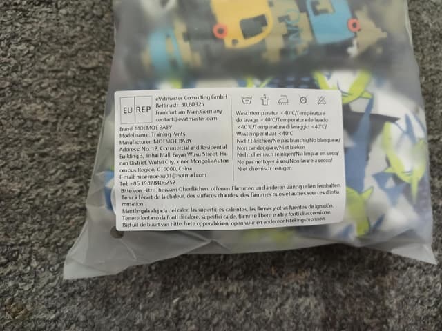 Thumbnail 6 de MOEMOE BABY Boys Potty Training Pants (Reusable Cotton) – 10 Pack, Blue, 3 Years