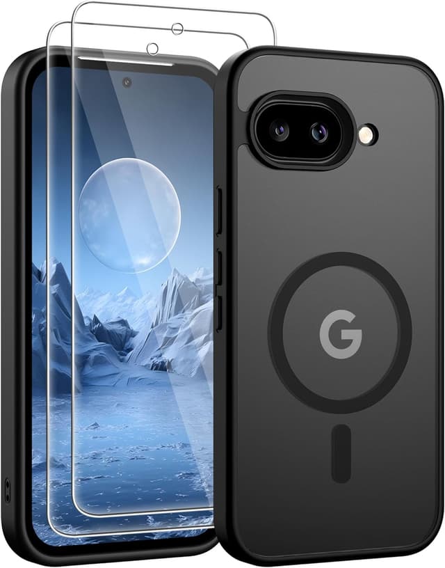 Detalle de Google Pixel 9A Magsafe case with 2 protectors