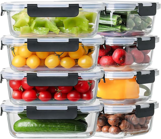 Imagen de HOMBERKING 36oz Glass Meal Prep ๐ฑ en OfertitasTOP