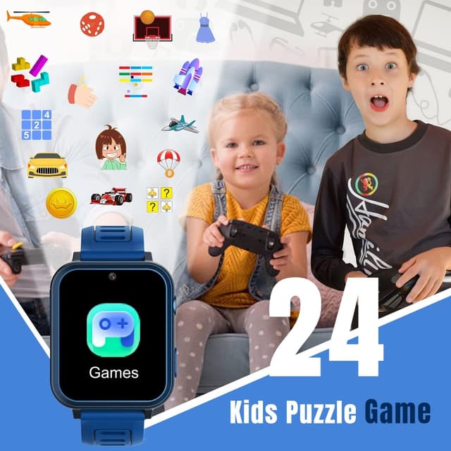 Detalle 1 de Kids Smart Watch Tixpc 39 Puzzle Games
