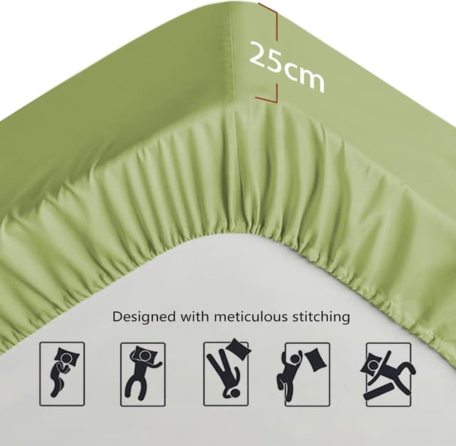 Detalle 2 de Drap-housse microfibre 90 x 200