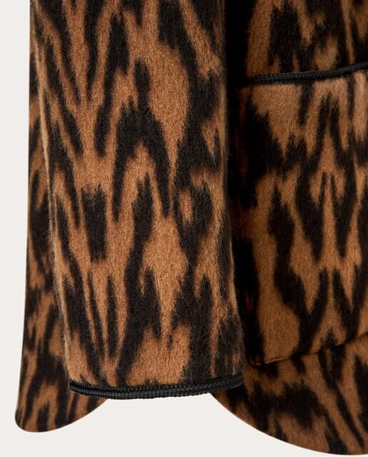 Thumbnail 3 de Forte Forte Abrigo de lana estampado