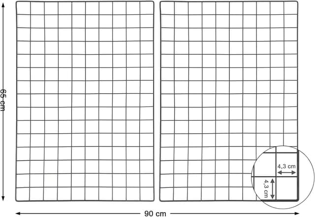 Detalle 2 de SONGMICS LPP02H galerie photo, lot de 2