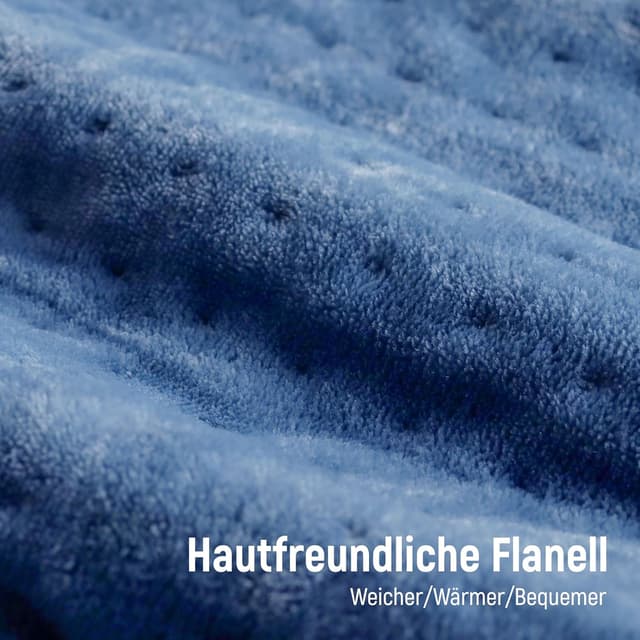 Detalle de Elektrisches Heizkissen mit Schnellheiztechnologie, 6 Stufen und automatischer Abschaltung