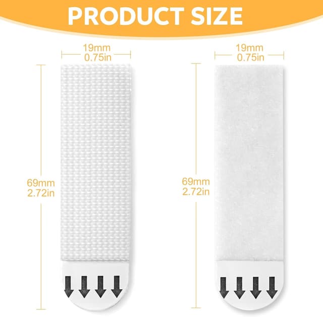 Detalle 2 de Sinnsally Picture Hanging Strips 28 pairs 🖼