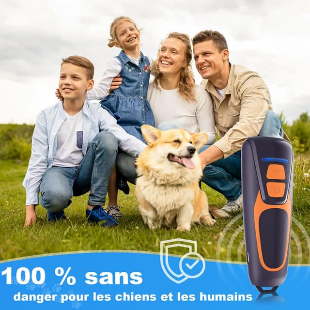 Detalle 2 de Honey Paws Anti Aboiement Chien Ultrason puissant – appareil de dissuasion à ultrasons, portée 15 m