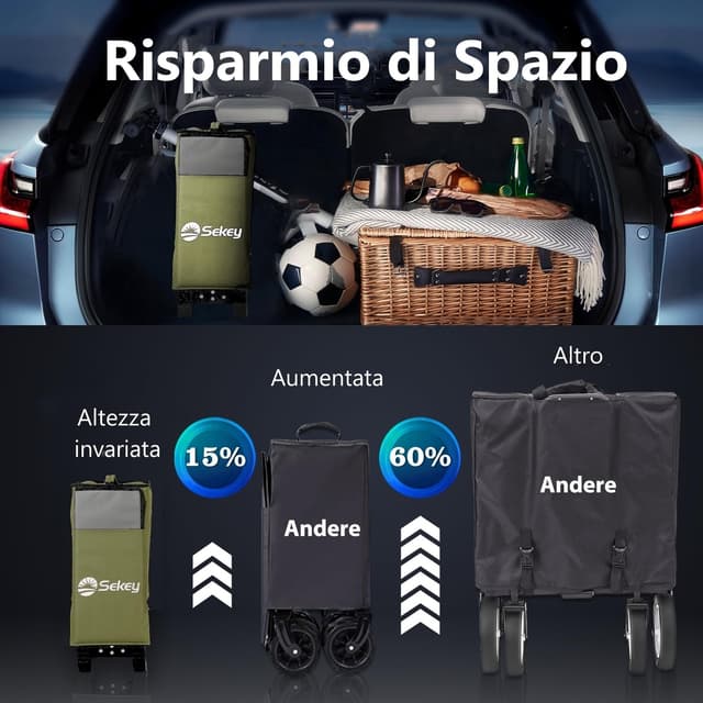 Thumbnail 4 de Sekey XXL Plus Carrello Pieghevole 200L 150KG