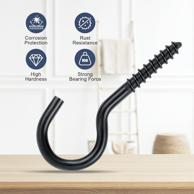 Thumbnail 2 de AiQInu 20 Pezzi Ganci a Vite 40 mm