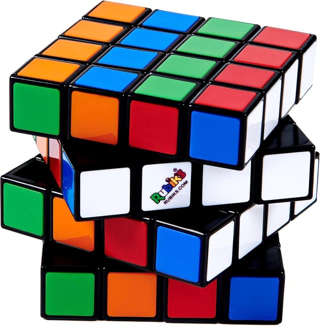 Detalle de Rubik’s 4x4 Master Zauberwürfel – 4x4 Cube für Logikprofis ab 8 Jahren, leichtgängiges Handling & leuchtende Farben