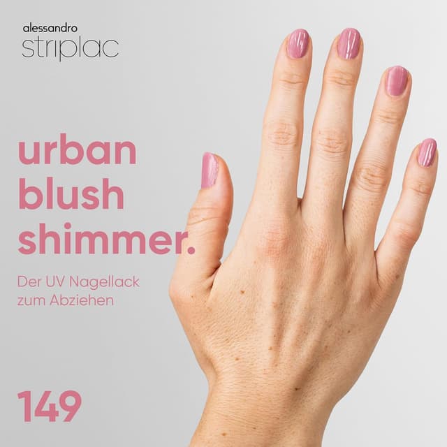 Thumbnail 1 de alessandro Striplac Urban Blush Shimmer 6,5ml 💅
