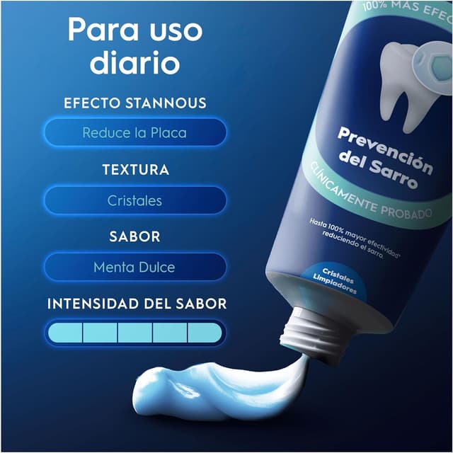 Thumbnail 5 de Oral-B Advanced Prevención Sarro Peppermint 12x75ml 🦷
