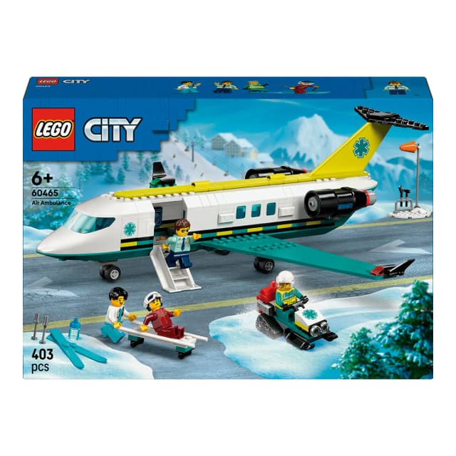Detalle de LEGO City 60465 Ambulancia aérea 403 piezas