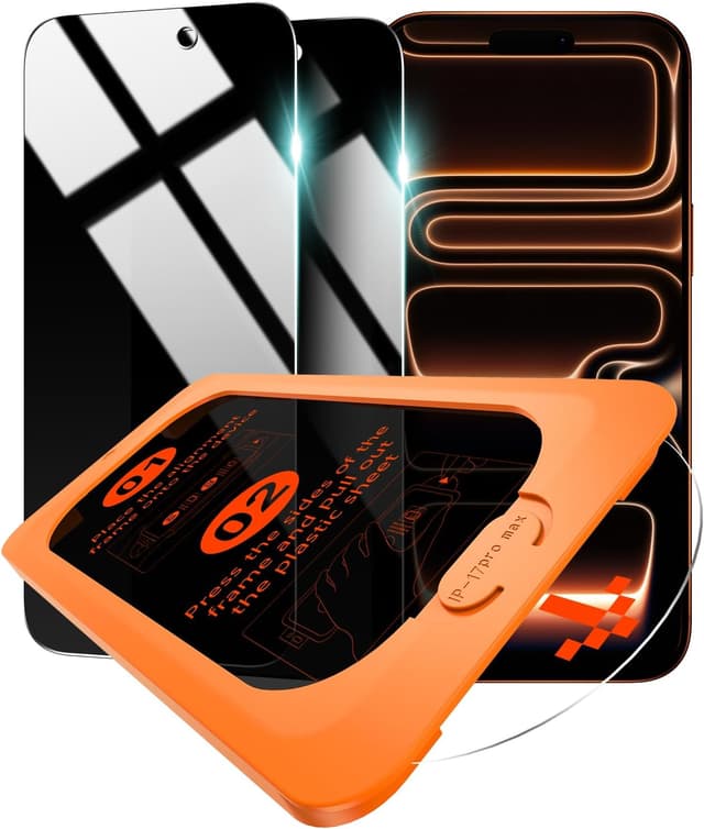 Detalle de OMOTON Privacy Screen Protector 2-Pack