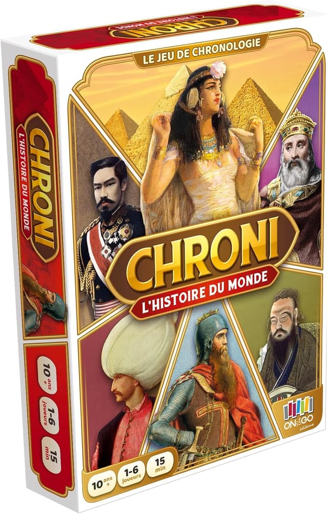 Detalle de Chroni Histoire du Monde jeu société