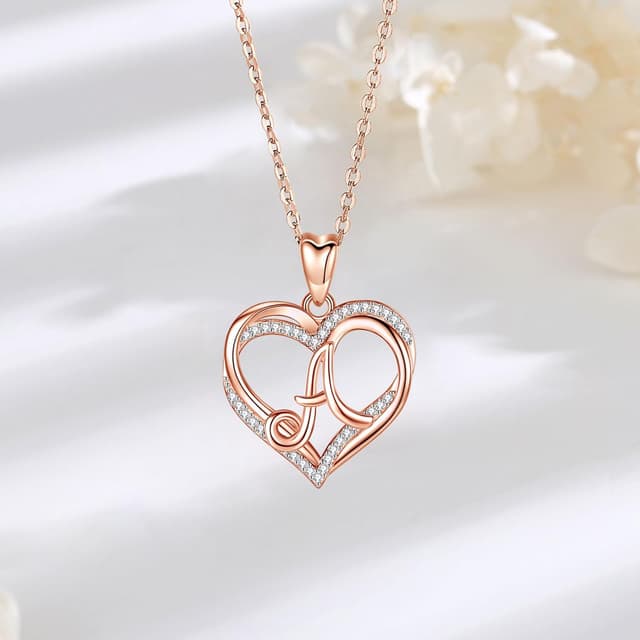 Detalle 2 de INFUSEU Collana Ciondolo Lettera A-Z 20"