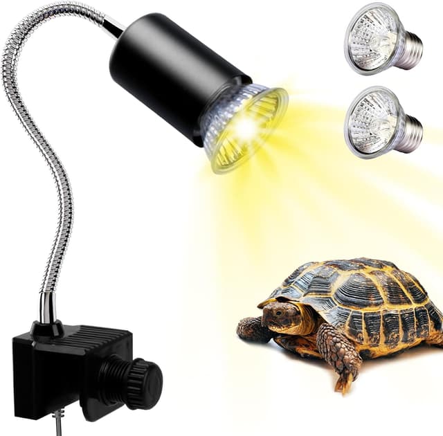 Thumbnail 5 de PewinGo 50W UVA UVB heat lamp for reptiles