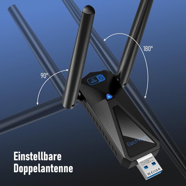 Thumbnail 5 de ElecMoga WLAN Stick 5400 Mbps