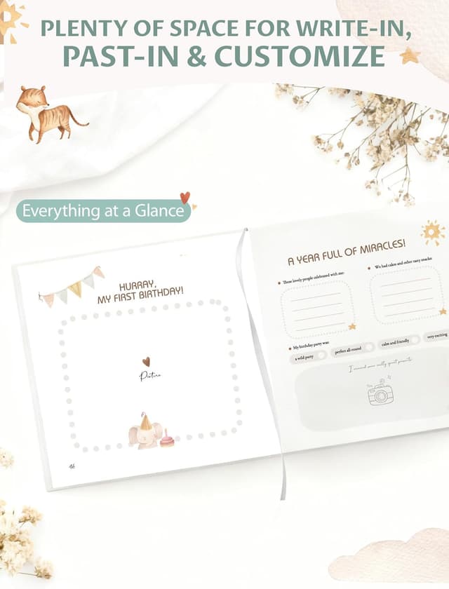 Detalle 2 de Hyggartn My First Year baby album 84 pages