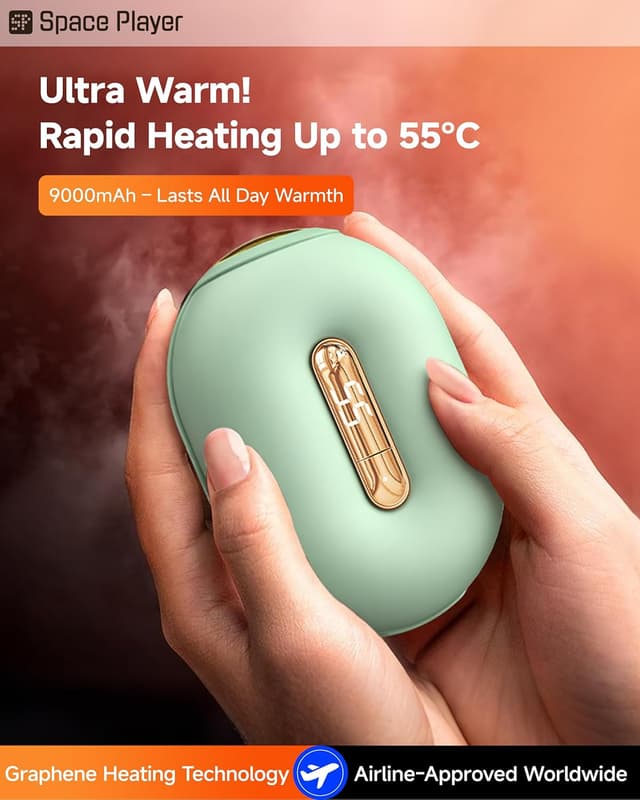 Thumbnail 1 de SP SpacePlayer 9000mAh Hand Warmer & Power Bank