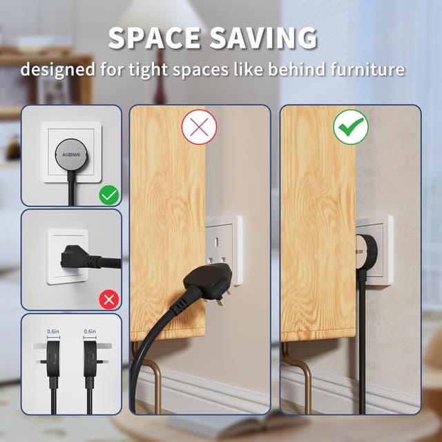 Thumbnail 6 de Aubiwe 10m Outdoor Extension Lead